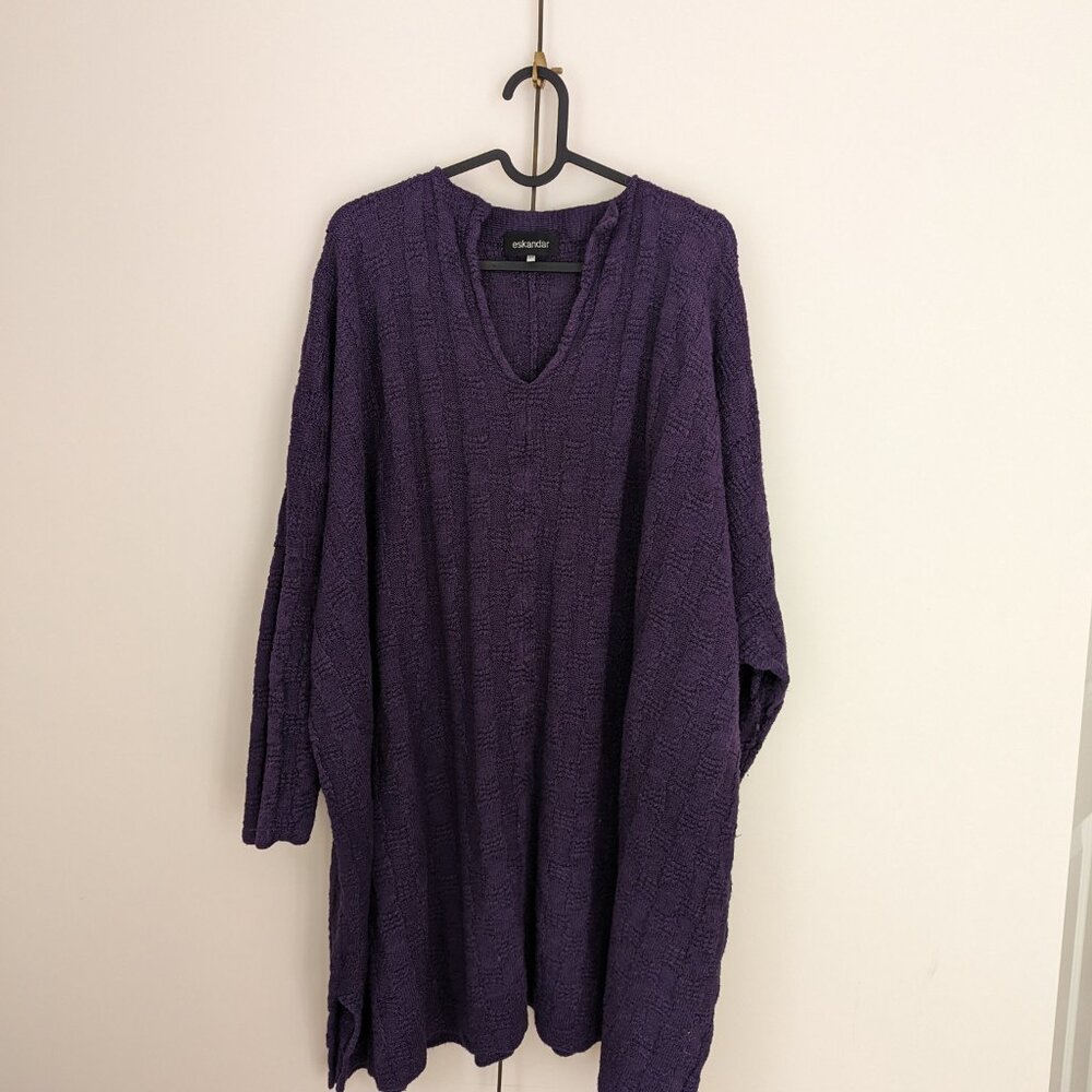 Eskandar tunic sweater